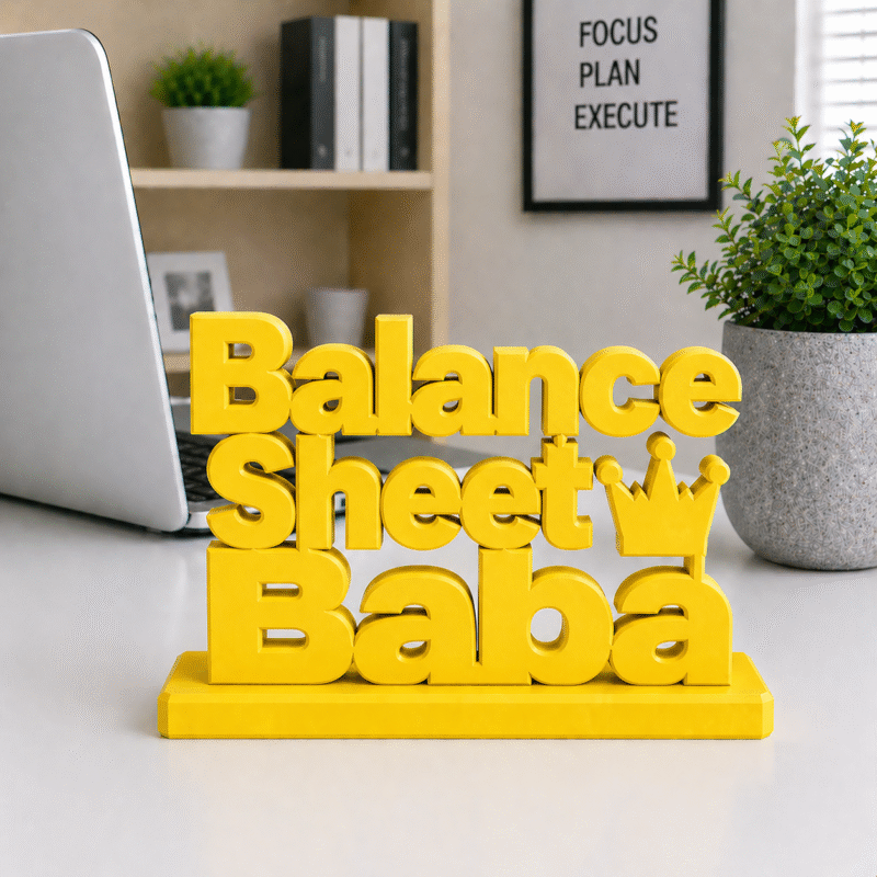 Balance Sheet Baba 3D Printed Desk Decor - Image 8