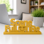 Jhakaas Vibes Only 3D Printed Desk Sign