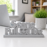 Jhakaas Vibes Only 3D Printed Desk Sign - Image 6