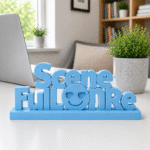 Jhakaas Vibes Only 3D Printed Desk Sign - Image 7