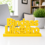 Bindaas Life Bro 3D Printed Desk Sign - Image 9