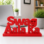 Swag Aala Ka 3D Printed Desk Sign - Image 5