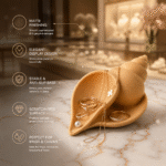 Shell Jewelry Tray Organizer White Decorative Trinket Dish Watch Holder Ring Storage Dish for Dressing Table Home Decor Gift - Image 3