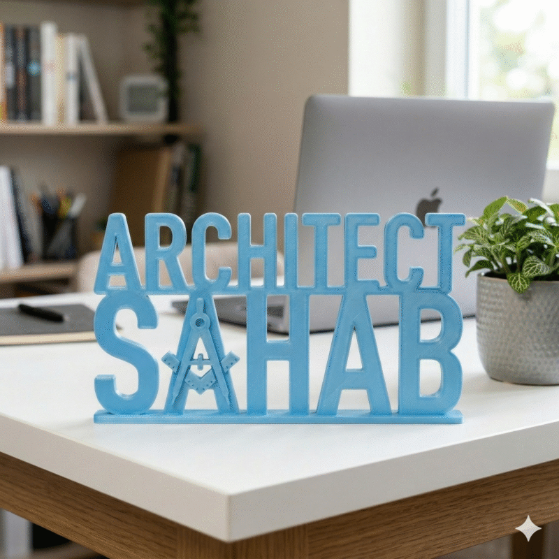 Architect Sahab 3D Printed - Image 6