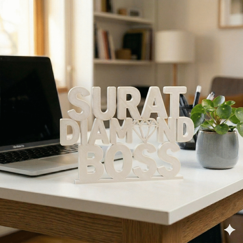 Surat Diamond Boss 3D Printed - Image 6