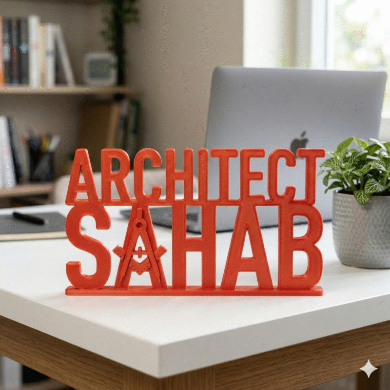 Architect Sahab 3D Printed - Image 4