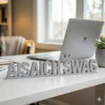 Aisaich Swag Personalized 3D Printed Desk Sign - Image 5