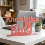Knowledge King 3D Printed - Image 4