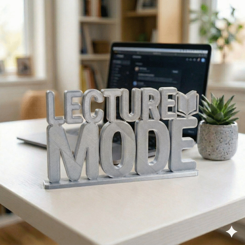 Lecture Mode 3D Printed - Image 5