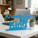 Knowledge King 3D Printed