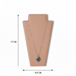 Skin Necklace Display Stand Black | Jewelry Necklace Holder Bust | Matte Finish Pendant Chain Display | Scratch Free Jewelry Display Stand for Shop & Home(Skin Color) - Image 3