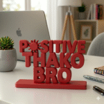 Positive Thako Bro 3D Printed Desk Sign - Image 5