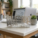 Blueprint Boss 3D Printed Desk Sign for Architects Engineers Office Decor Gift - Image 5