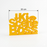 Ki Scene Boss Custom 3D Printed Desk Sign - Image 2