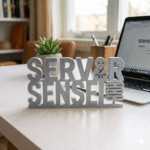 Server Sensei 3D Printed Desk Sign for IT Professionals | Developer Gift - Image 6