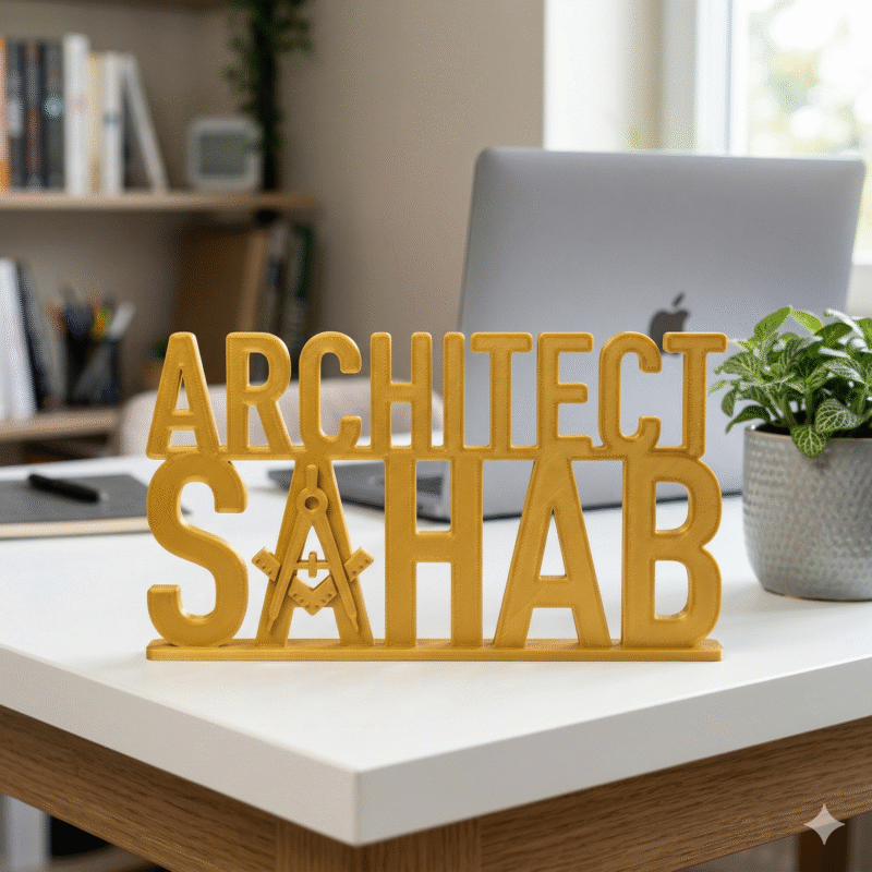 Architect Sahab 3D Printed - Image 5