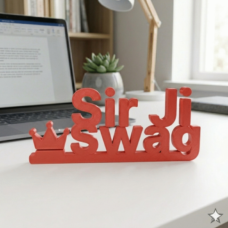 Sir Ji Swag 3D Printed - Image 3