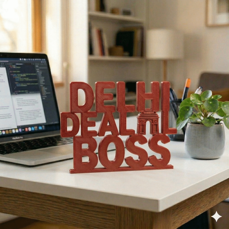 Delhi Deal Boss 3D Printed - Image 5