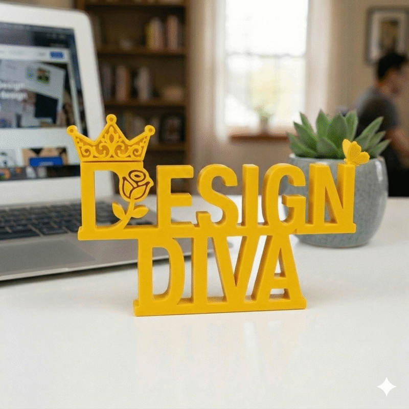 Design Diva 3D Printed - Image 3
