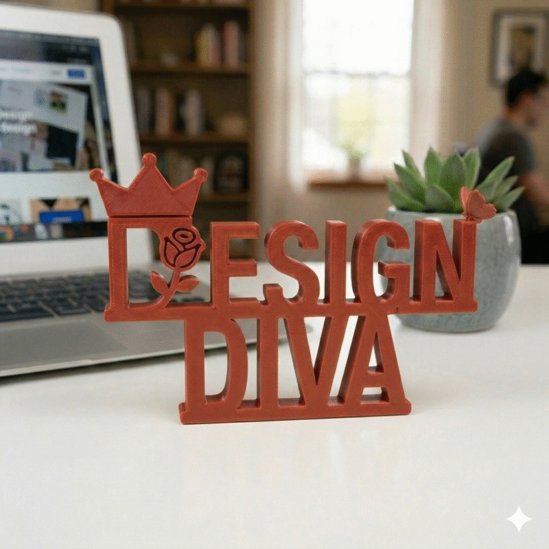 Design Diva 3D Printed - Image 5