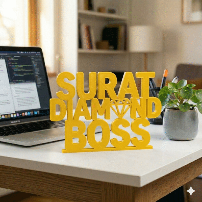 Surat Diamond Boss 3D Printed - Image 8