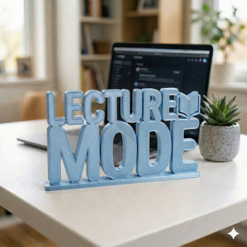 Lecture Mode 3D Printed - Image 7