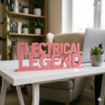 Electrical Legend 3D Printed Sign for Electricians & Engineers | Office Desk Decor Gift - Image 4