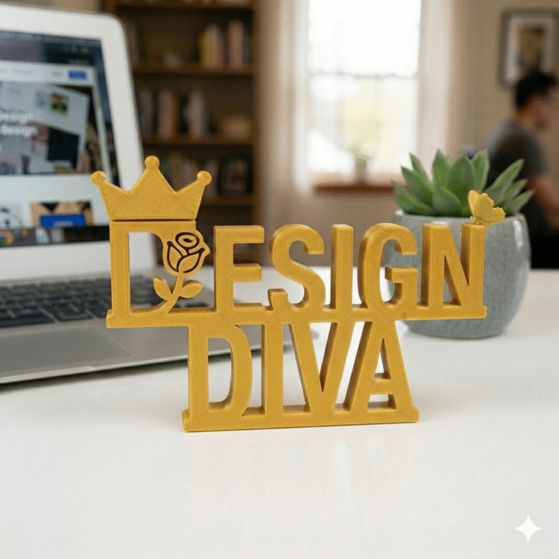 Design Diva 3D Printed - Image 6