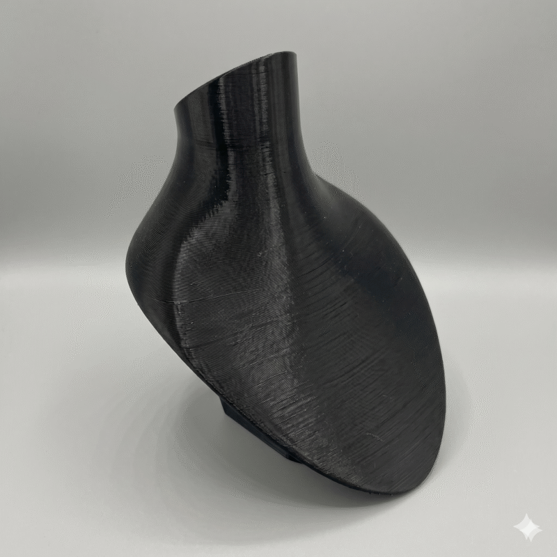 Necklace Display Bust Stand Matte Black | 3D Printed Jewelry Organizer for Chains & Pendants | Elegant Display Holder for Shop, Home & Dressing Table - Image 4