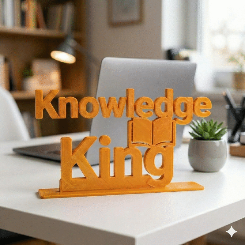 Knowledge King 3D Printed - Image 9