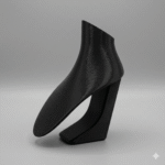 Necklace Display Bust Stand Matte Black | 3D Printed Jewelry Organizer for Chains & Pendants | Elegant Display Holder for Shop, Home & Dressing Table - Image 3