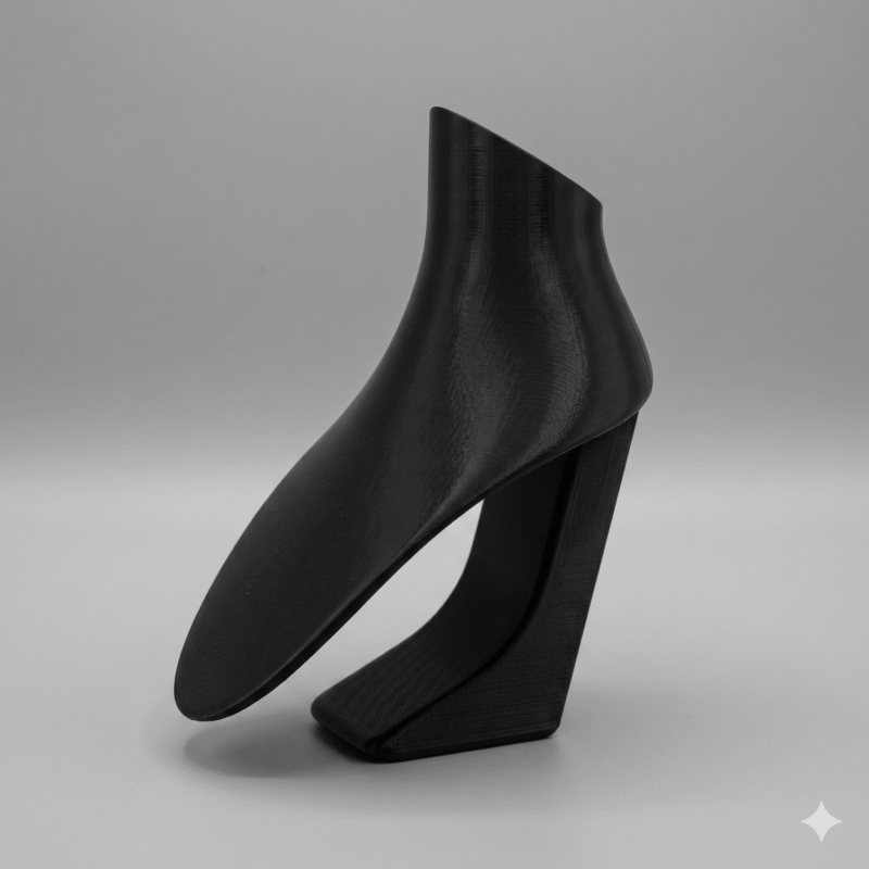 Necklace Display Bust Stand Matte Black | 3D Printed Jewelry Organizer for Chains & Pendants | Elegant Display Holder for Shop, Home & Dressing Table - Image 3