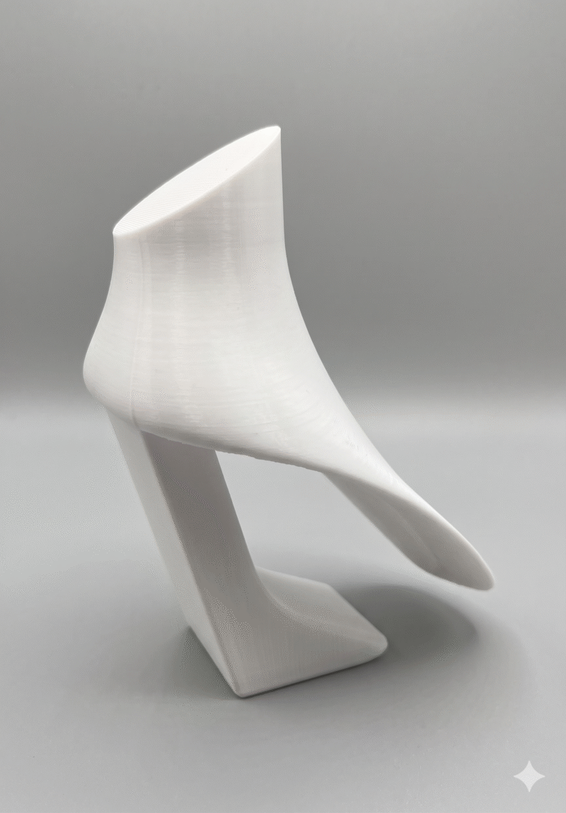 Necklace Display Bust Stand Matte White | 3D Printed Jewelry Organizer for Chains & Pendants | Elegant Display Holder for Shop, Home & Dressing Table - Image 5