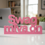 Swag Miya On 3D Printed Name Stand - Image 4