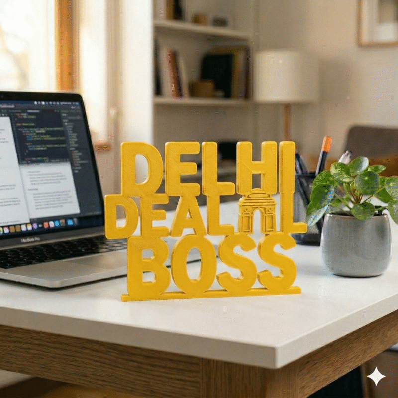 Delhi Deal Boss 3D Printed - Image 3