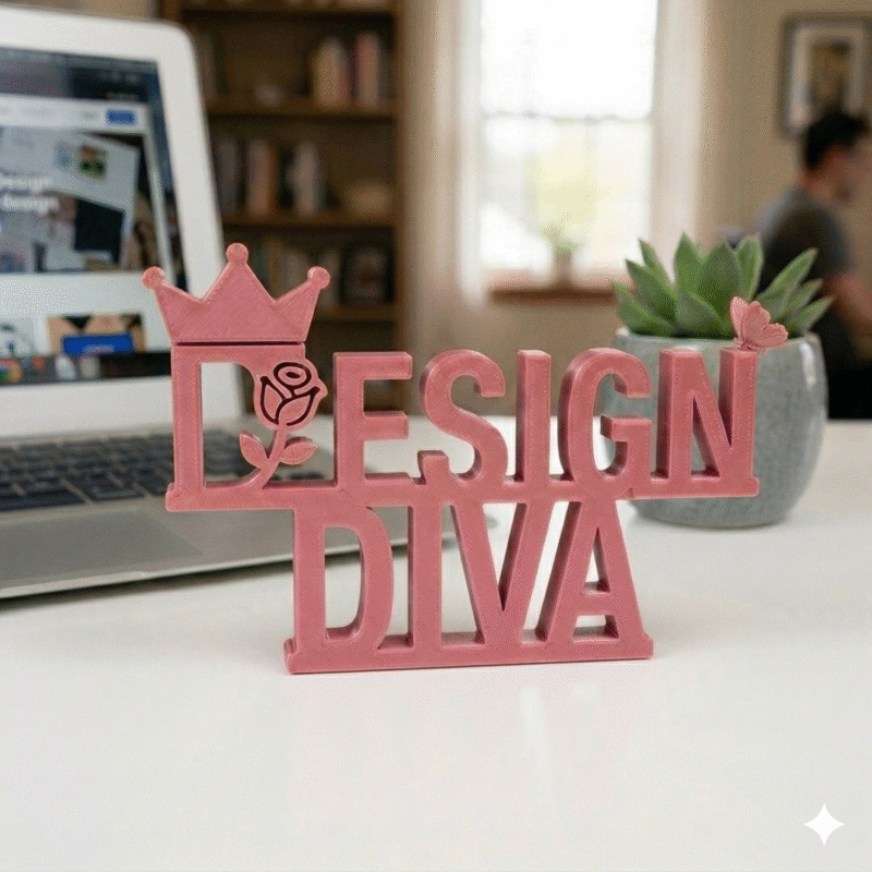 Design Diva 3D Printed - Image 4