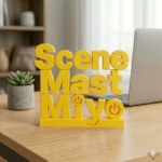 scene mast miya 3d printed desk sign - Image 8