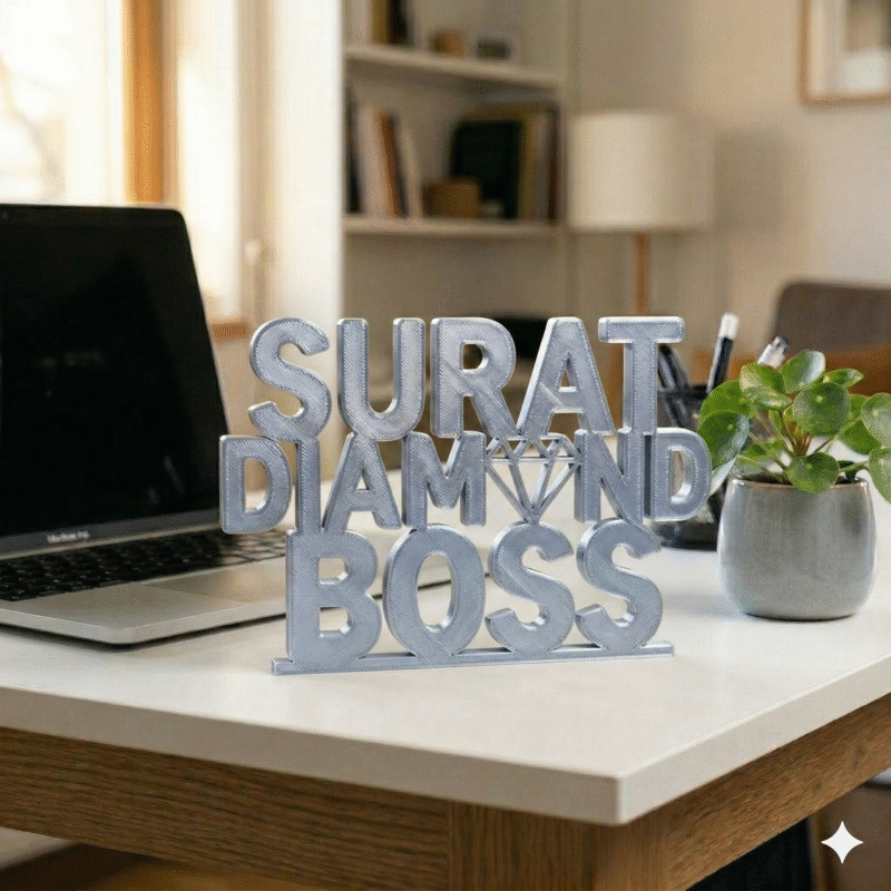 Surat Diamond Boss 3D Printed - Image 7