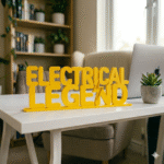 Electrical Legend 3D Printed Sign for Electricians & Engineers | Office Desk Decor Gift - Image 9