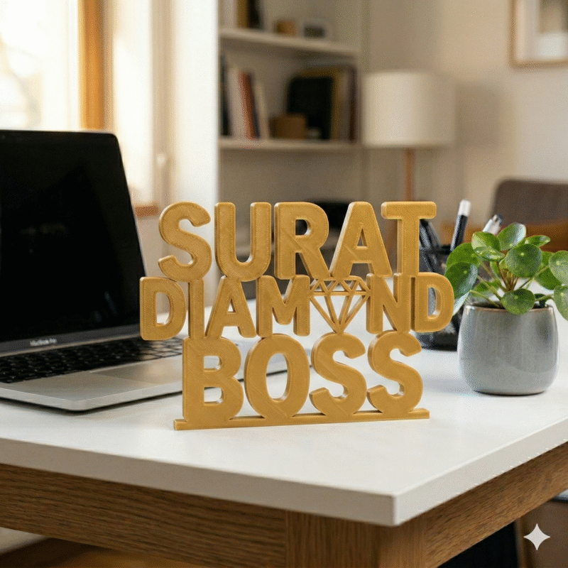 Surat Diamond Boss 3D Printed - Image 9