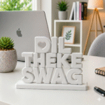 Dil Theke Swag 3D Printed Desk Sign - Image 8