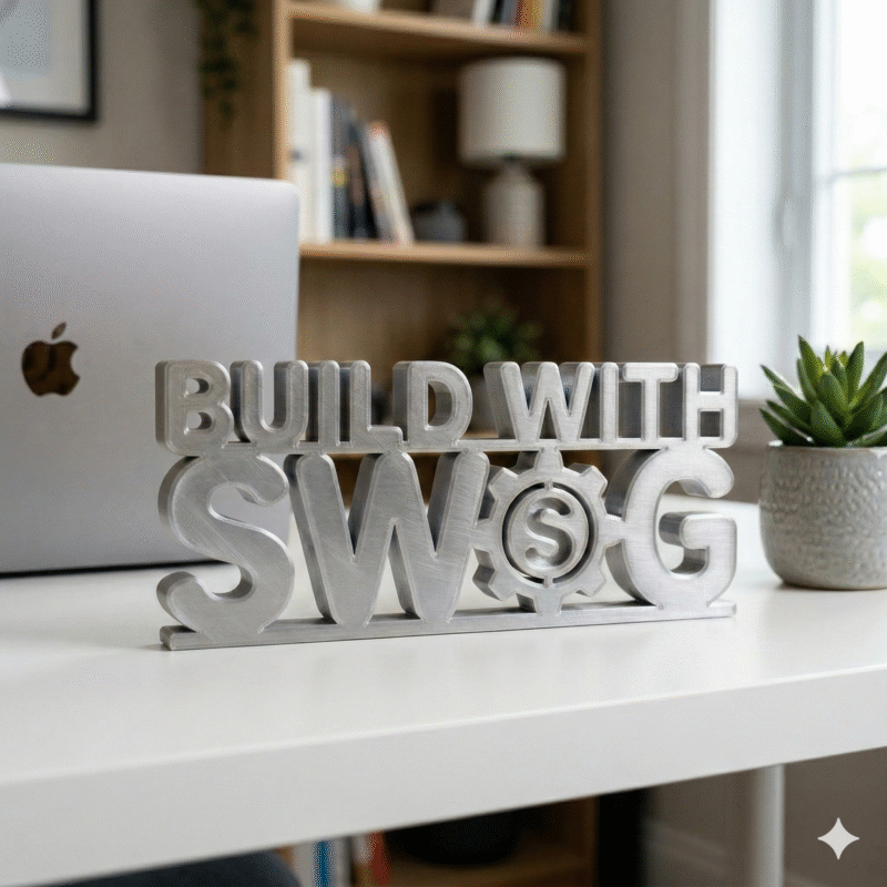 Build With Swag 3D Printed - Image 7