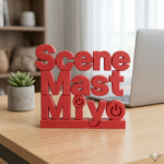 scene mast miya 3d printed desk sign - Image 5