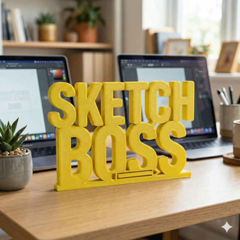 Sketch Boss 3D Printed - Image 8