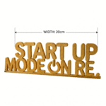 Start Up Mode On Re Desk 3D Printed - Image 2