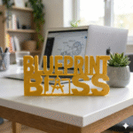 Blueprint Boss 3D Printed Desk Sign for Architects Engineers Office Decor Gift - Image 4