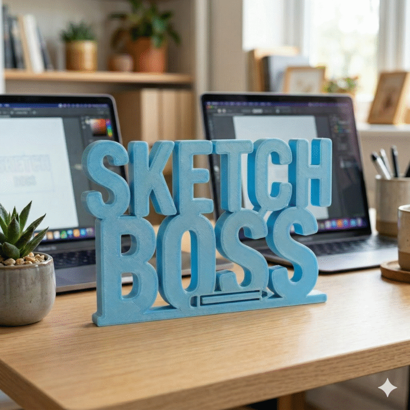 Sketch Boss 3D Printed - Image 6