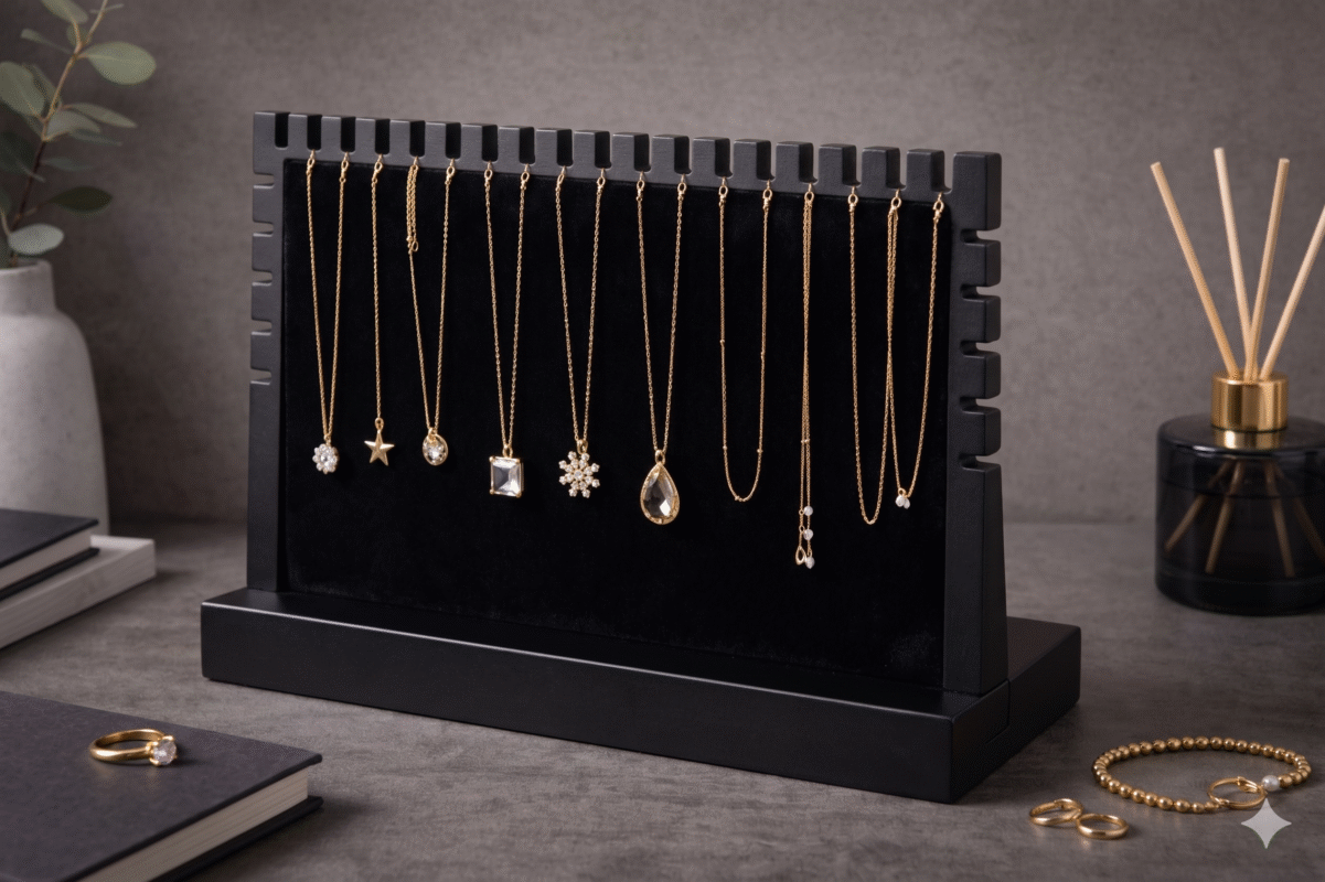 LuxeLine Necklace Display Stand