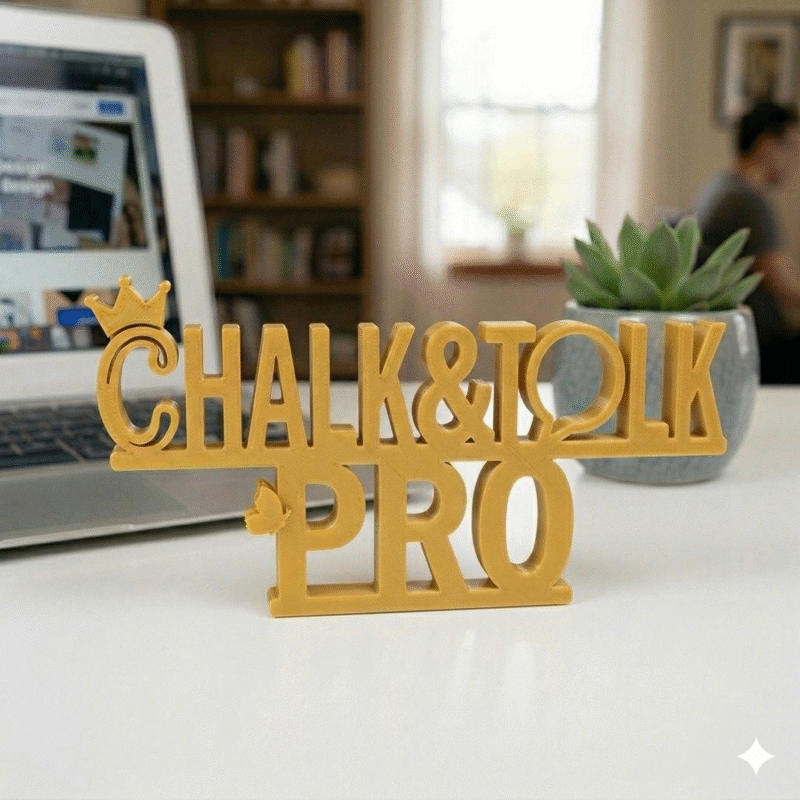 Chalk & Talk Pro 3D Printed - Image 3