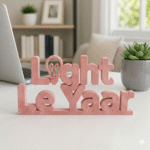 light le yaar 3d printed desk sign - Image 4